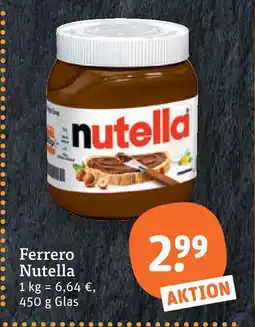 tegut Ferrero nutella Angebot