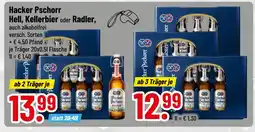 trinkgut Hacker pschorr hell, kellerbier oder radler Angebot