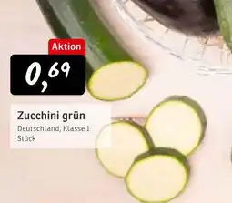 KONSUM Zucchini grün Angebot