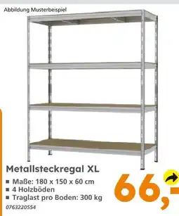Globus Baumarkt Metallsteckregal xl Angebot