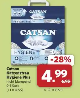 Combi Catsan katzenstreu hygiene plus Angebot