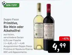 KONSUM Doppio passo wein Angebot