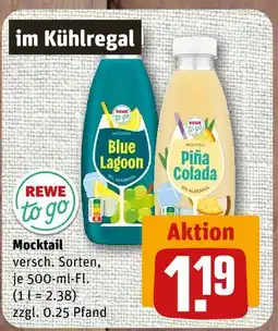nahkauf Rewe to go blue lagoon mocktail Angebot
