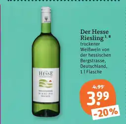tegut Der hesse riesling Angebot