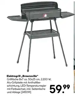 Hellweg Elektrogrill „brownsville“ Angebot