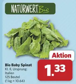 Combi Naturwert bio bio baby spinat Angebot
