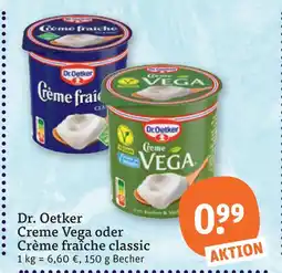 tegut Dr. oetker creme vega oder crème fraîche classic Angebot