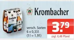 Getränke Oase Krombacher pils Angebot