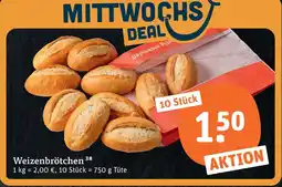 tegut Weizenbrötchen Angebot
