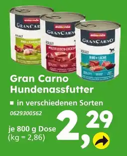 Globus Baumarkt Animonda gran carno Angebot