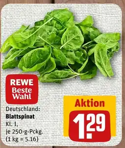 nahkauf Rewe beste wahl blattspinat Angebot
