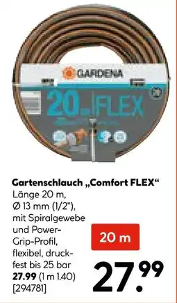 Hellweg Gardena gartenschlauch comfort flex Angebot