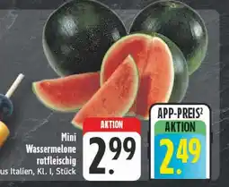 E-Center Mini wassermelone rotfleischig Angebot