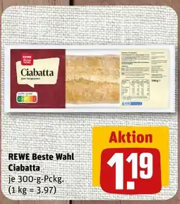 nahkauf Rewe beste wahl ciabatta Angebot