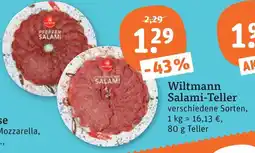 tegut Wiltmann salami-teller Angebot