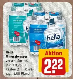 nahkauf Hella mineralwasser medium Angebot