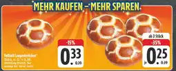 E-Center Fußball laugenbrötchen Angebot