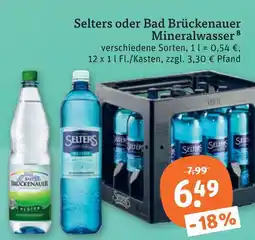 tegut Bad brückenauer mineralwasser Angebot