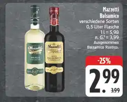 E-Center Mazzetti balsamico bianco Angebot
