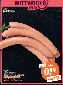 tegut Tegut... bratwurst im saitling Angebot