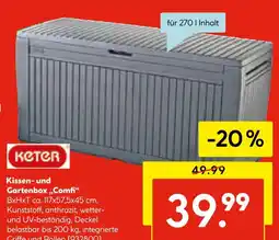 Hellweg Keter kissen- und gartenbox 'comfi' Angebot