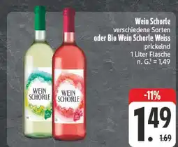 E-Center Wein schorle Angebot