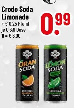 trinkgut Crodo oran soda Angebot