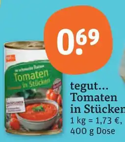 tegut Tegut... tomaten in stücken Angebot