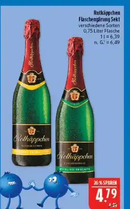 Marktkauf Rotkäppchen flaschengärung sekt extra trocken Angebot
