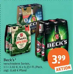 tegut Beck's Angebot