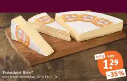 tegut Président brie Angebot