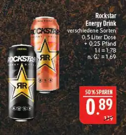 Marktkauf Rockstar energy drink Angebot