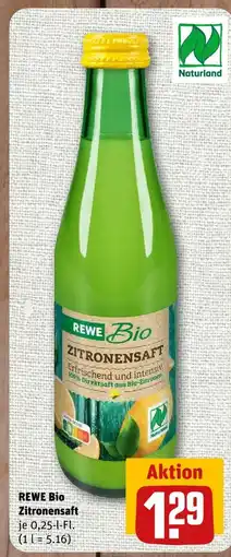 nahkauf Rewe bio zitronensaft Angebot