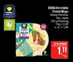 Marktkauf Edeka herzstücke protein wraps Angebot