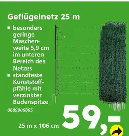Globus Baumarkt Geflügelnetz Angebot