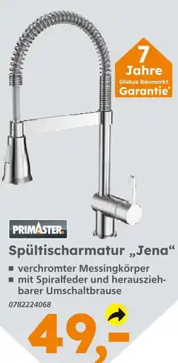 Globus Baumarkt Primaster spültischarmatur „jena“ Angebot