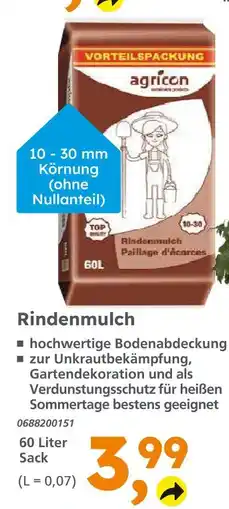 Globus Baumarkt Agricon rindenmulch Angebot