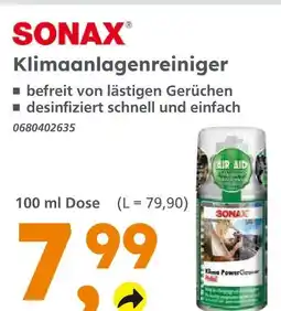 Globus Baumarkt Sonax klimaanlagenreiniger Angebot