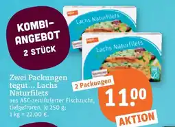 tegut Tegut... lachs naturfilets Angebot