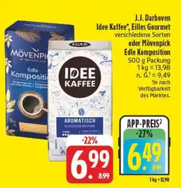 E-Center J.j. darboven idee kaffee Angebot