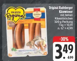 E-Center Radeberger original radeberger käsewiener Angebot