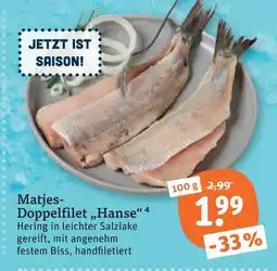 tegut Matjes-doppelfilet hanse Angebot