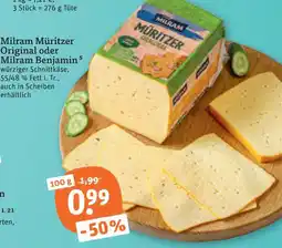 tegut Milram müritzer original oder benjamin Angebot