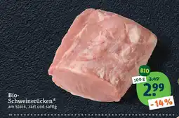tegut Bio-schweinerücken Angebot