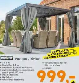Globus Baumarkt Primaster pavillon „triviso“ Angebot
