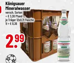 trinkgut Königsauer mineralwasser Angebot