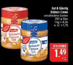 Marktkauf Gut & günstig erdnuss-creme protein crunchy Angebot