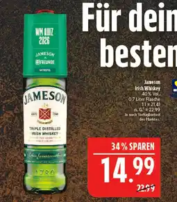 Marktkauf Jameson irish whiskey Angebot