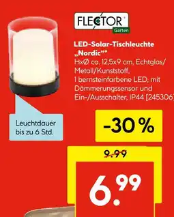 Hellweg Flector led-solar-tischleuchte nordic Angebot