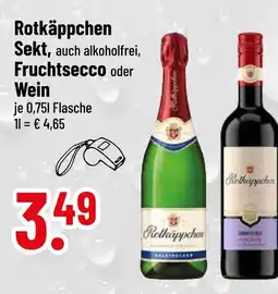 trinkgut Rotkäppchen sekt, auch alkoholfrei Angebot